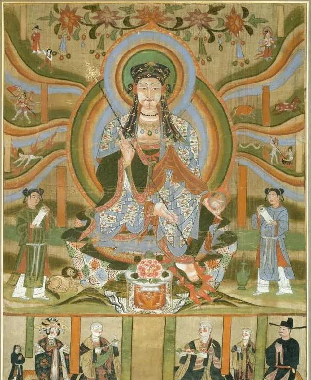 敦煌遗画上的供养人|敦煌|吉美|写经_新浪新闻