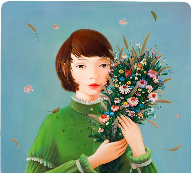 北京电影学院美术系毕业生孙莹的最新唯美绘画作品