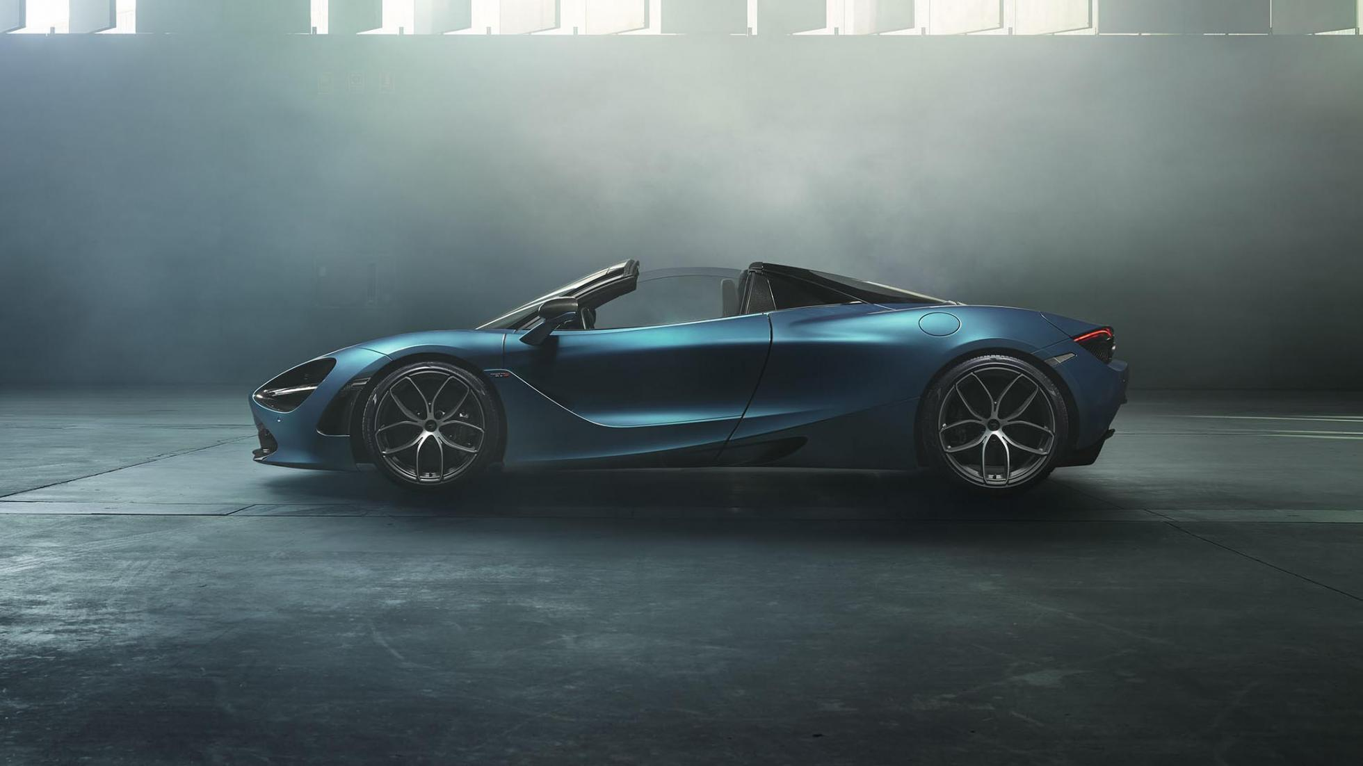 全新迈凯轮720s spider敞篷车,时速可达320公里/小时