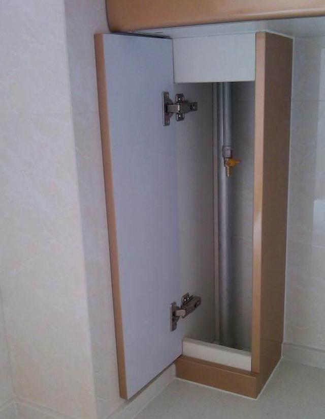 所以,厨房燃气(煤气)管裸露在外面的时候最好采用包管,因为这样影响