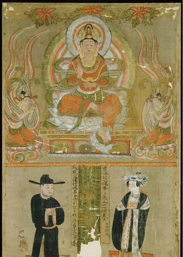 敦煌遗画上的供养人|敦煌|吉美|写经_新浪新闻