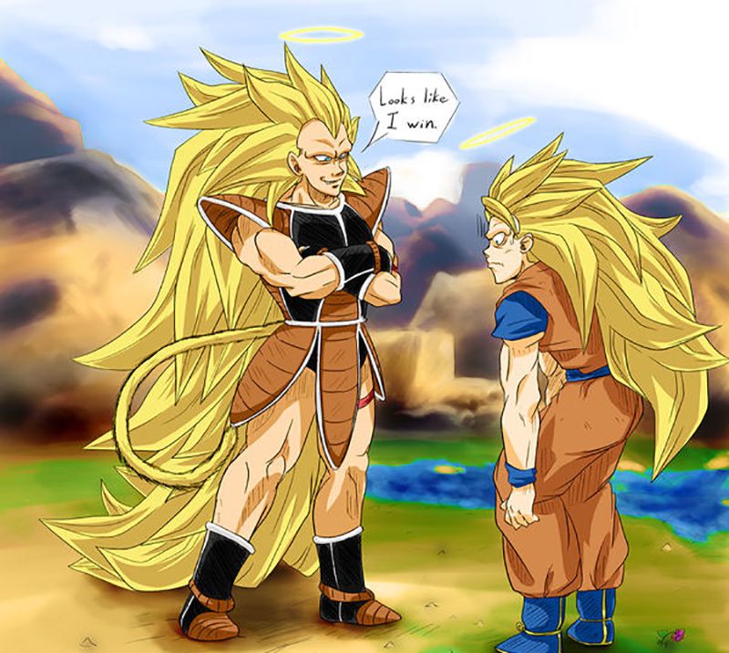 龙珠:孙悟空虐杀大哥拉蒂兹,与贝吉塔成为好基友!