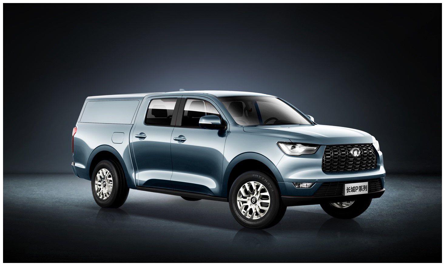 外观首次曝光 长城全新大皮卡上海车展齐发