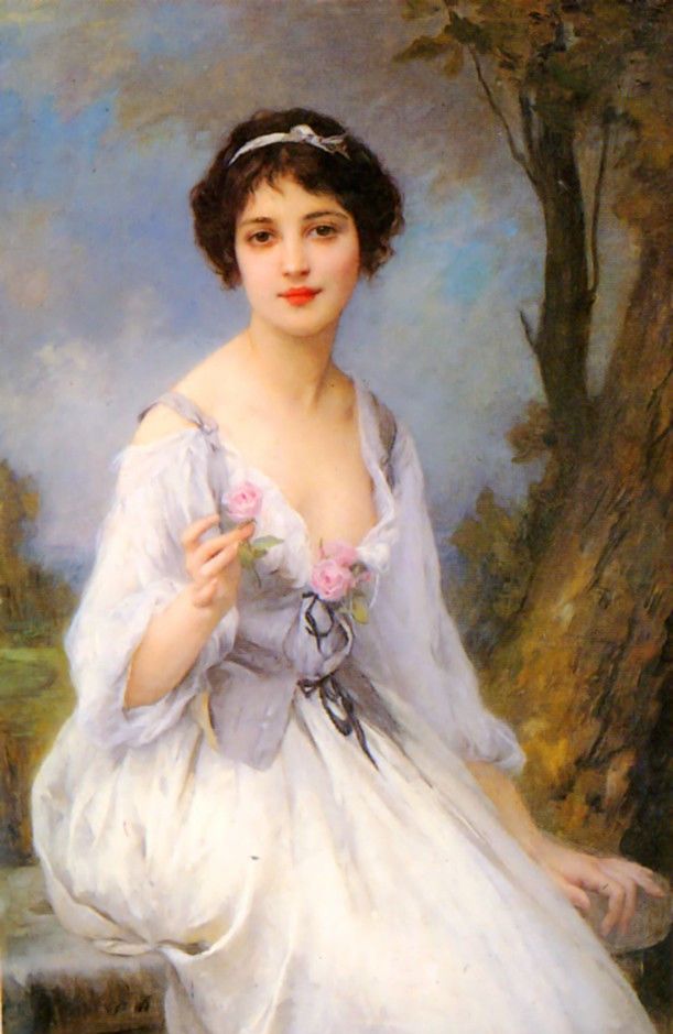 查尔斯·阿玛布尔·勒努瓦油画作品