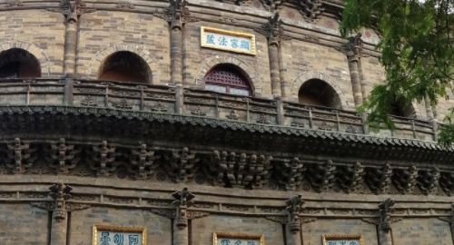 苏州开元寺无梁殿，是无木构梁柱檩椽的古建筑杰作