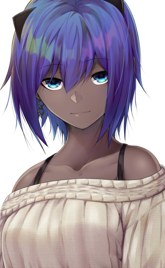 她是fate里最可爱的阿萨辛,把吻当成武器,性格却相当温顺