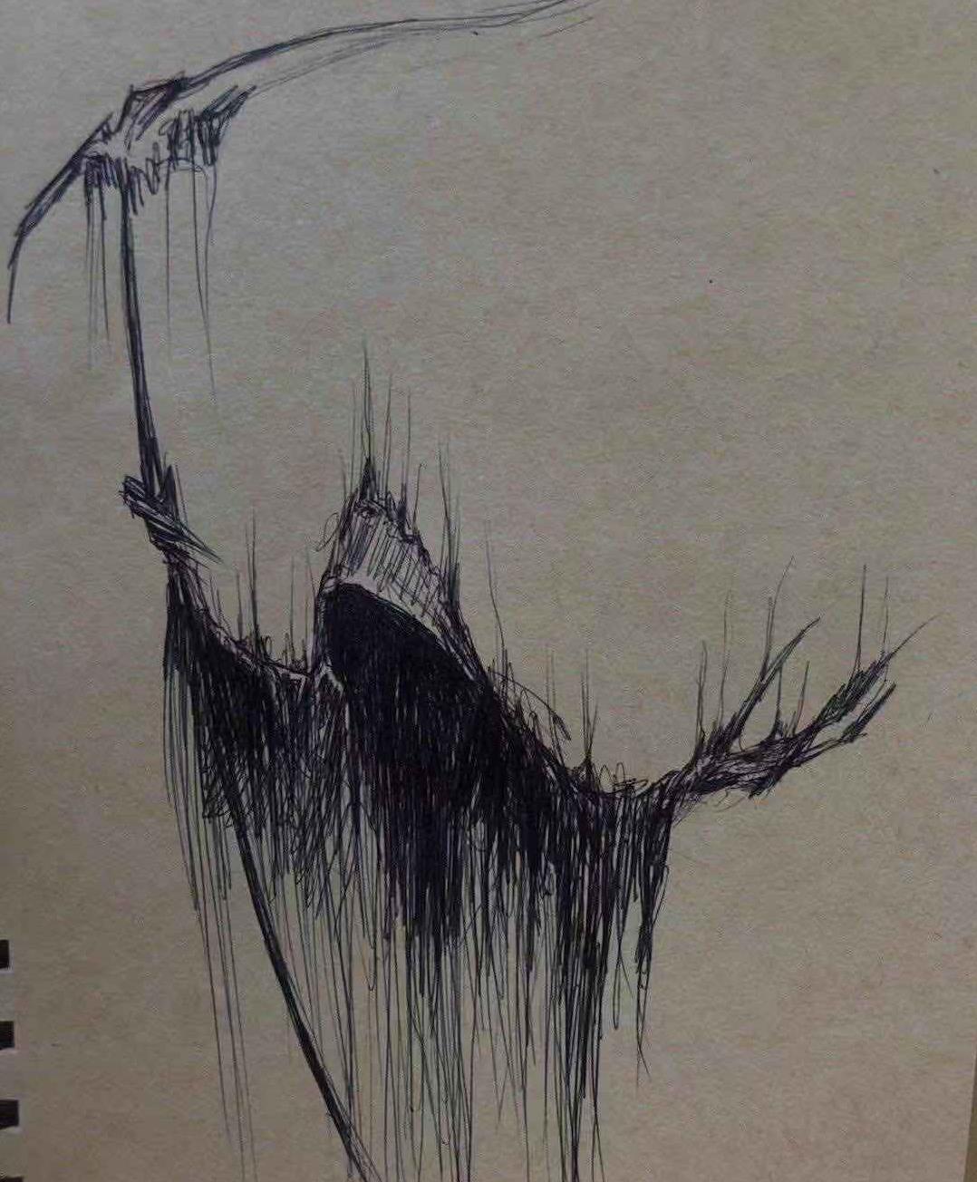 你看,这些画在哭泣!第一幅看到压抑,看到最后一幅好想哭