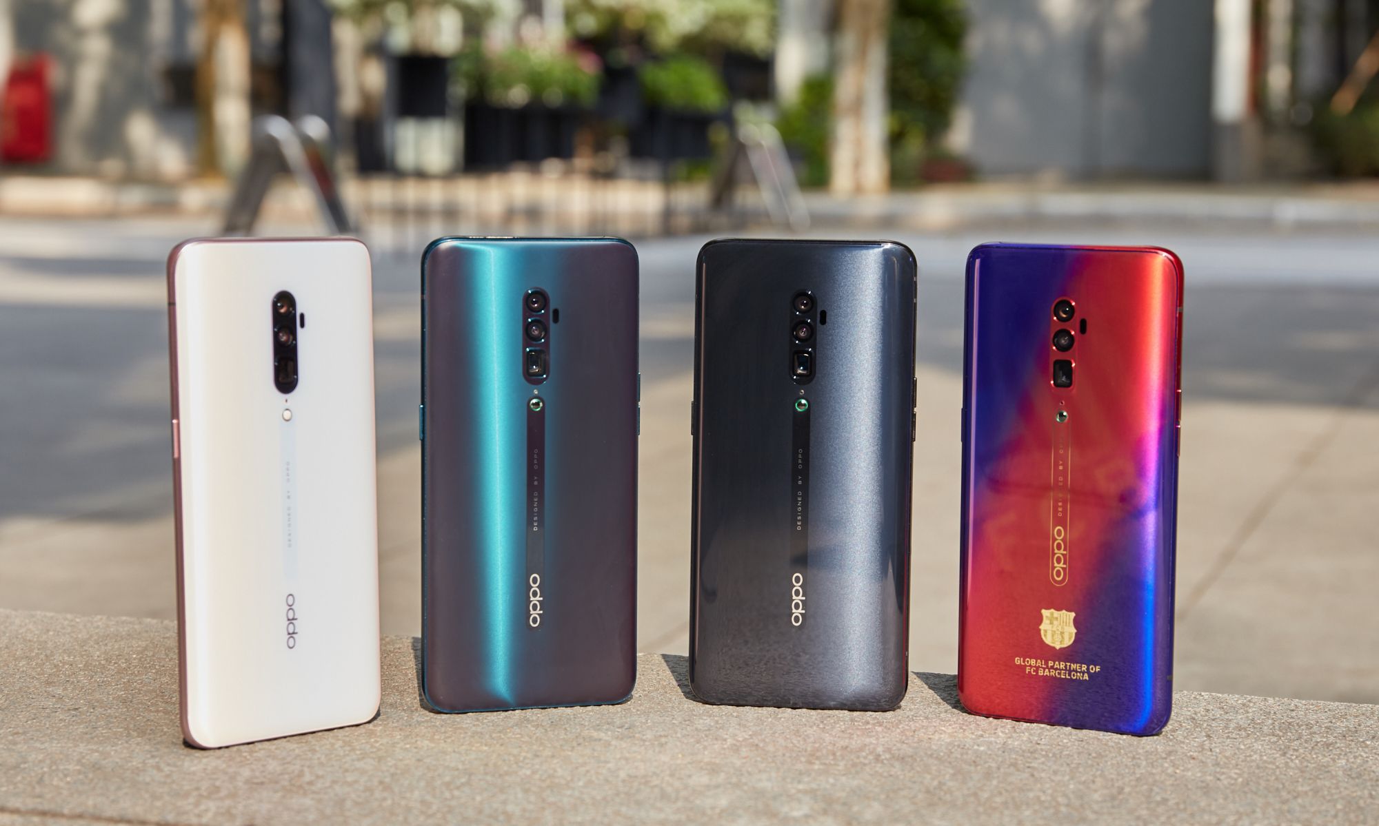 opporeno10倍变焦版四色图赏看完你最爱哪一款