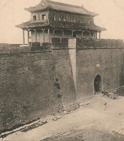 老照片:1901年的古城正定,真是感叹岁月沧桑!