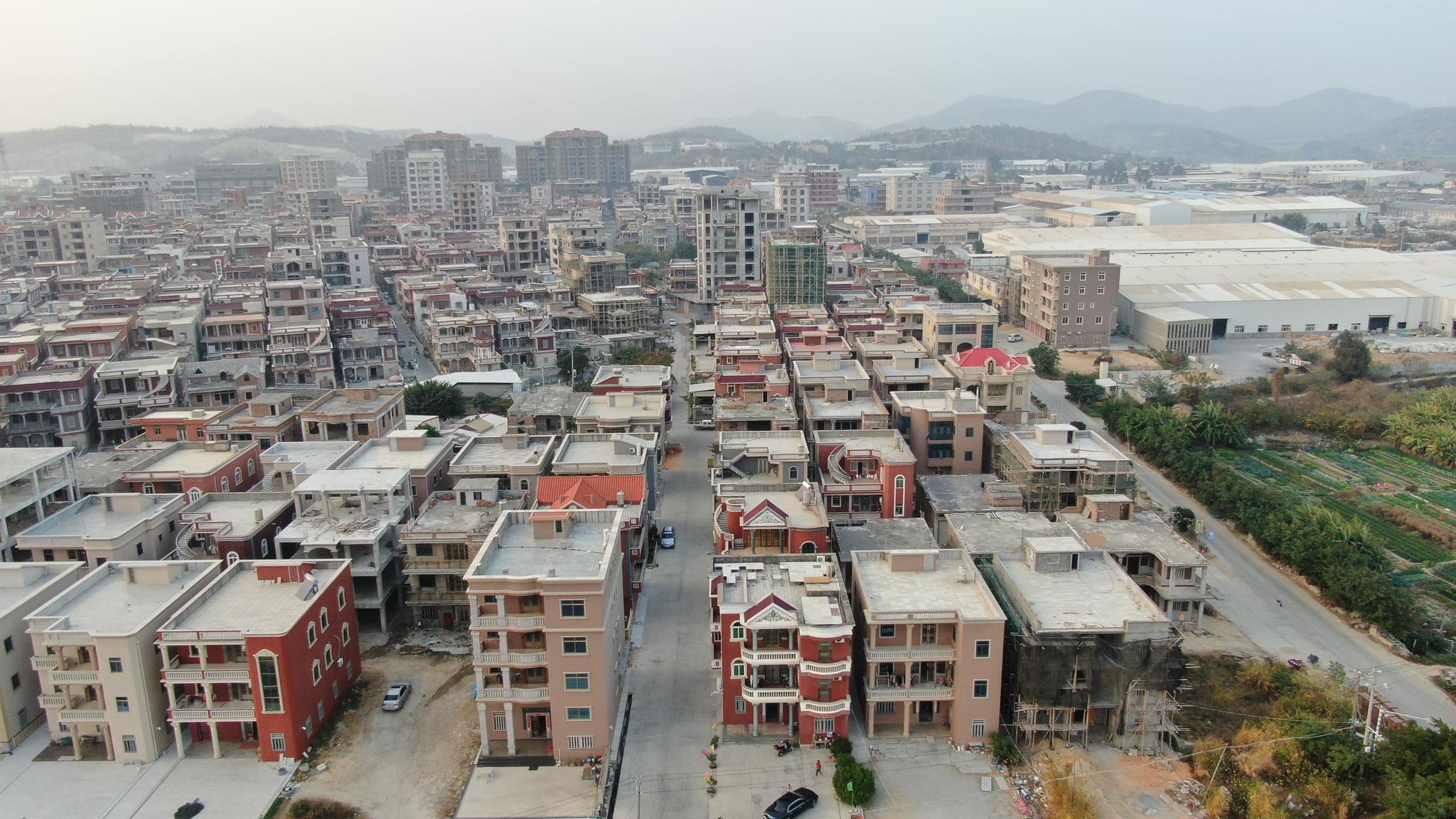 福建泉州离厦门最近的一个村落,全是密密麻麻的乡村风光景色_高清图集