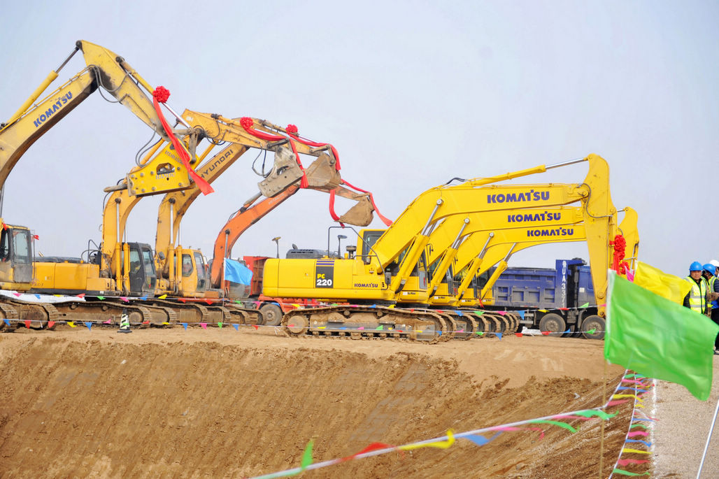 青岛海洋活力区投资千亿元开工奠基 380米高楼成青岛新地标|西海岸|青岛|海洋|活力|奠基_新浪新闻