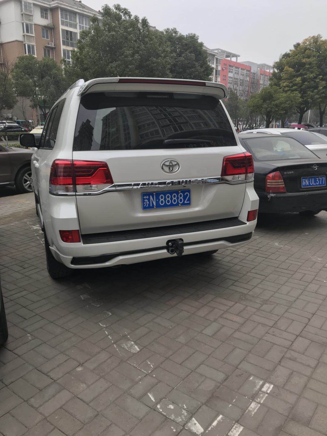 宿迁实拍苏n88882丰田兰德酷路泽