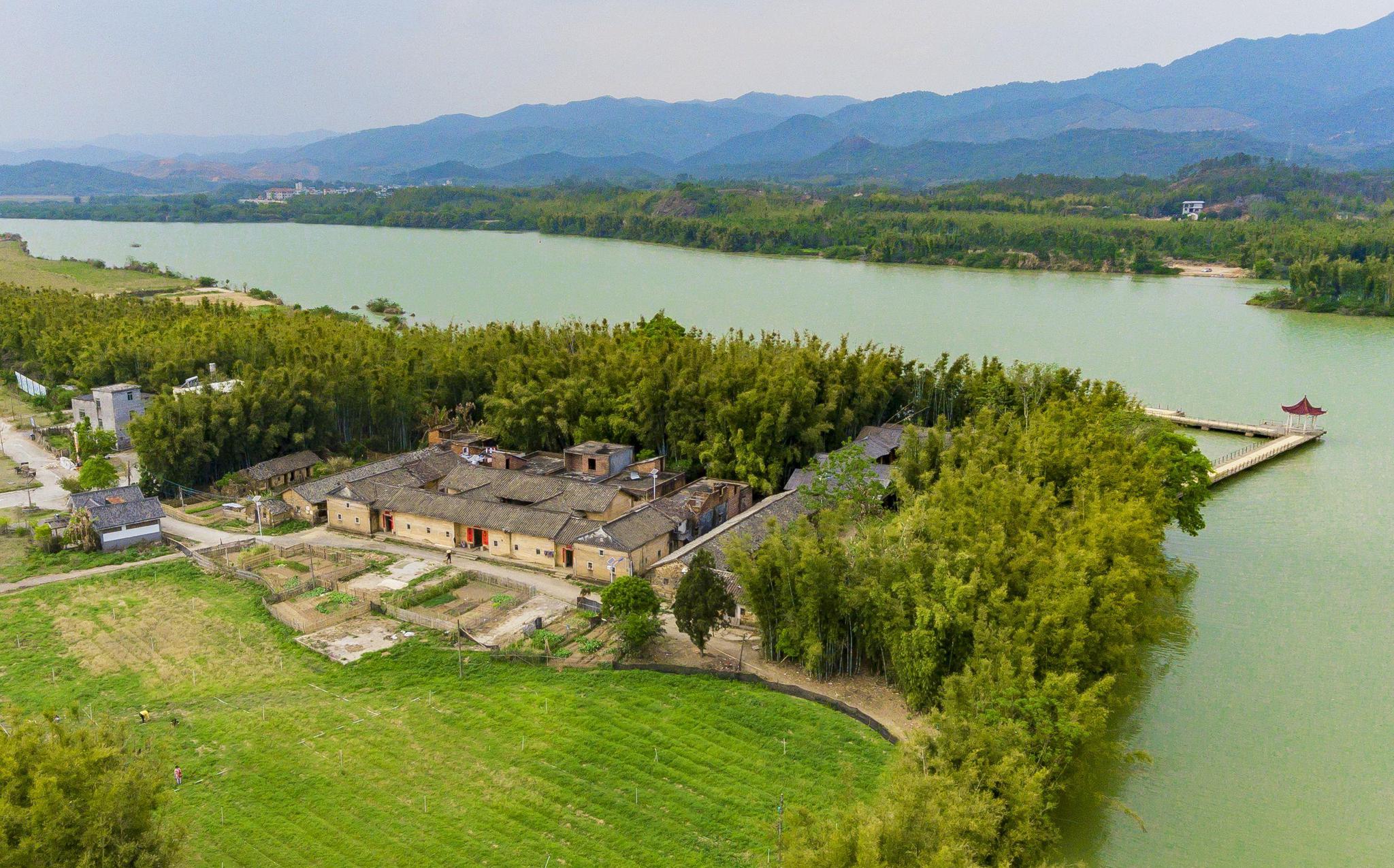 历史悠久的苏家围,美丽的客家围屋建筑,感受苏氏家族的风采