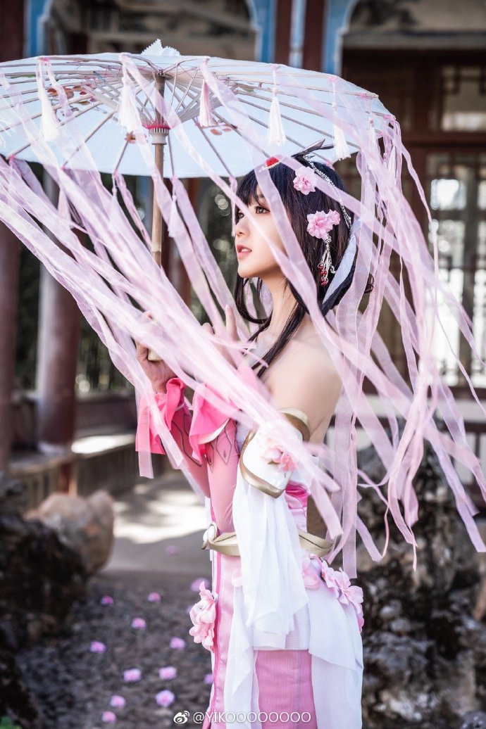 王者荣耀:甄姬cos 好美,春天真的要来了!