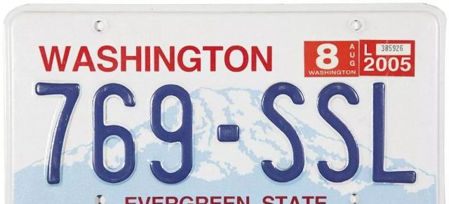 美国的车牌为什么五颜六色