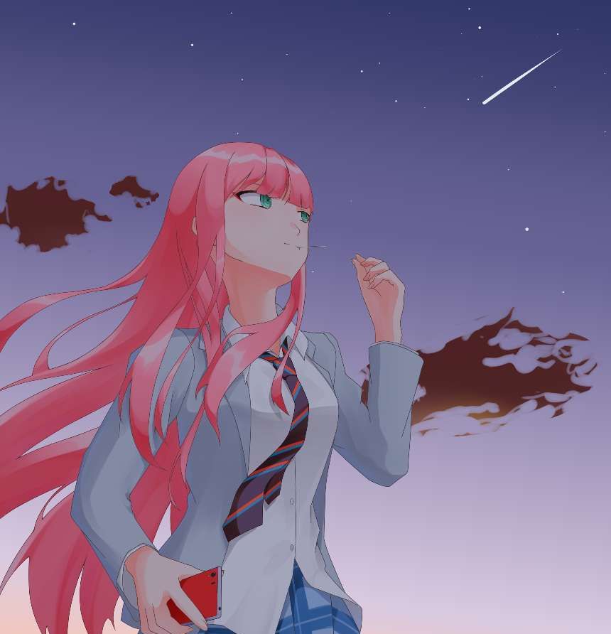 次元图集darlinginthefranxx霸气女主02美图欣赏