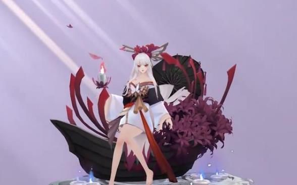 阴阳师:ssr彼岸花典藏皮肤建模赏析,对手被池塘淹没不知所措