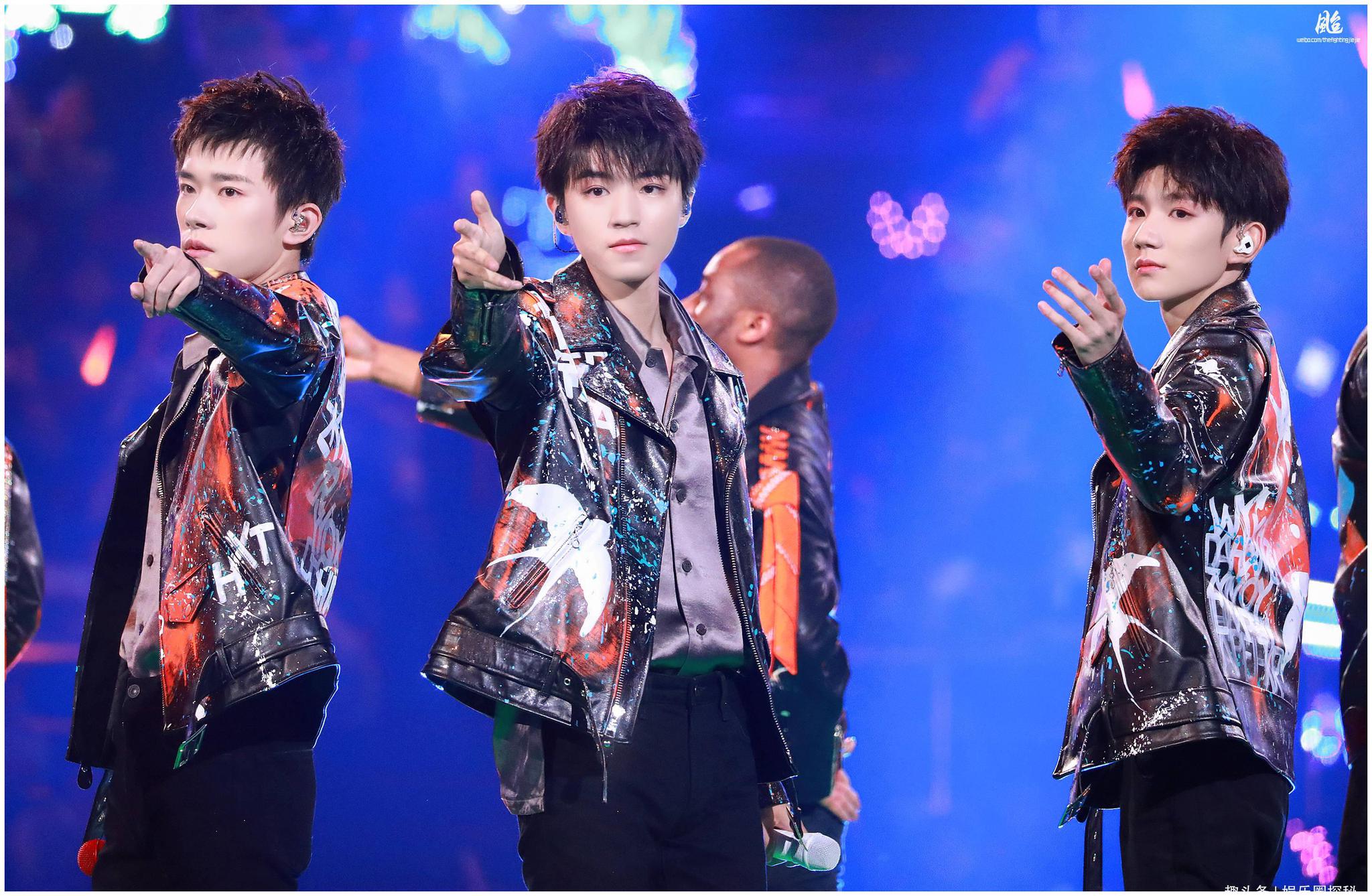 参加湖南卫视跨年演唱会的彩排|tfboys|湖南卫视|跨年_新浪新闻