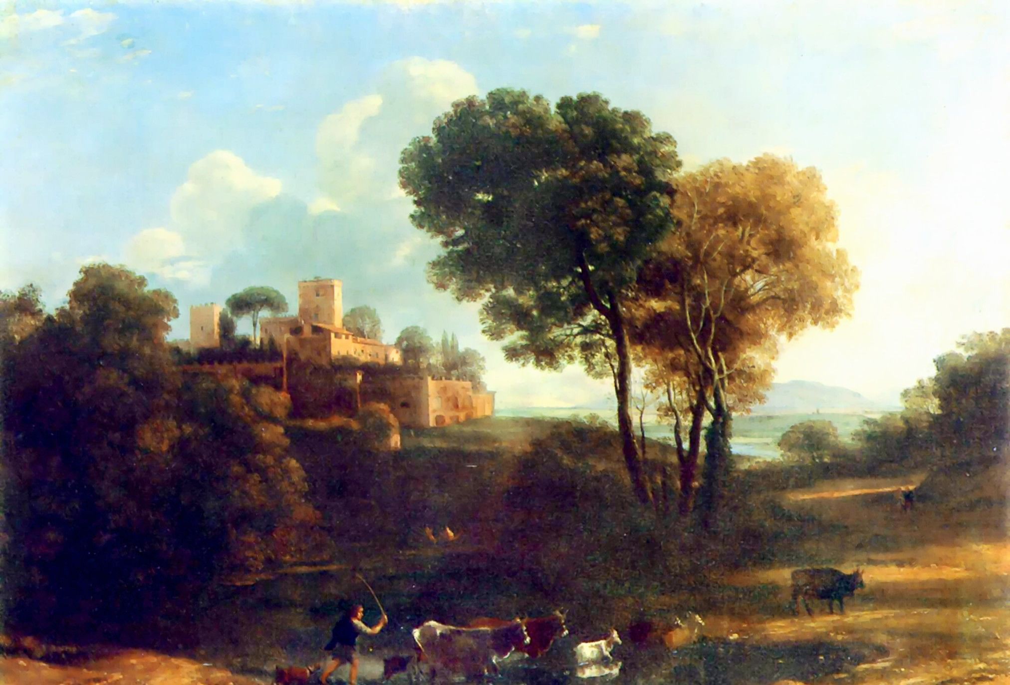 克洛德洛兰绘画作品