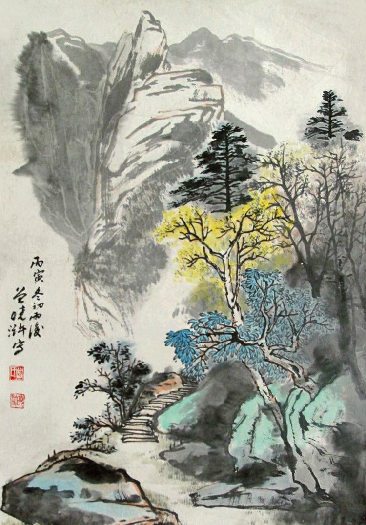 当代山水画名家曾晓浒作品欣赏