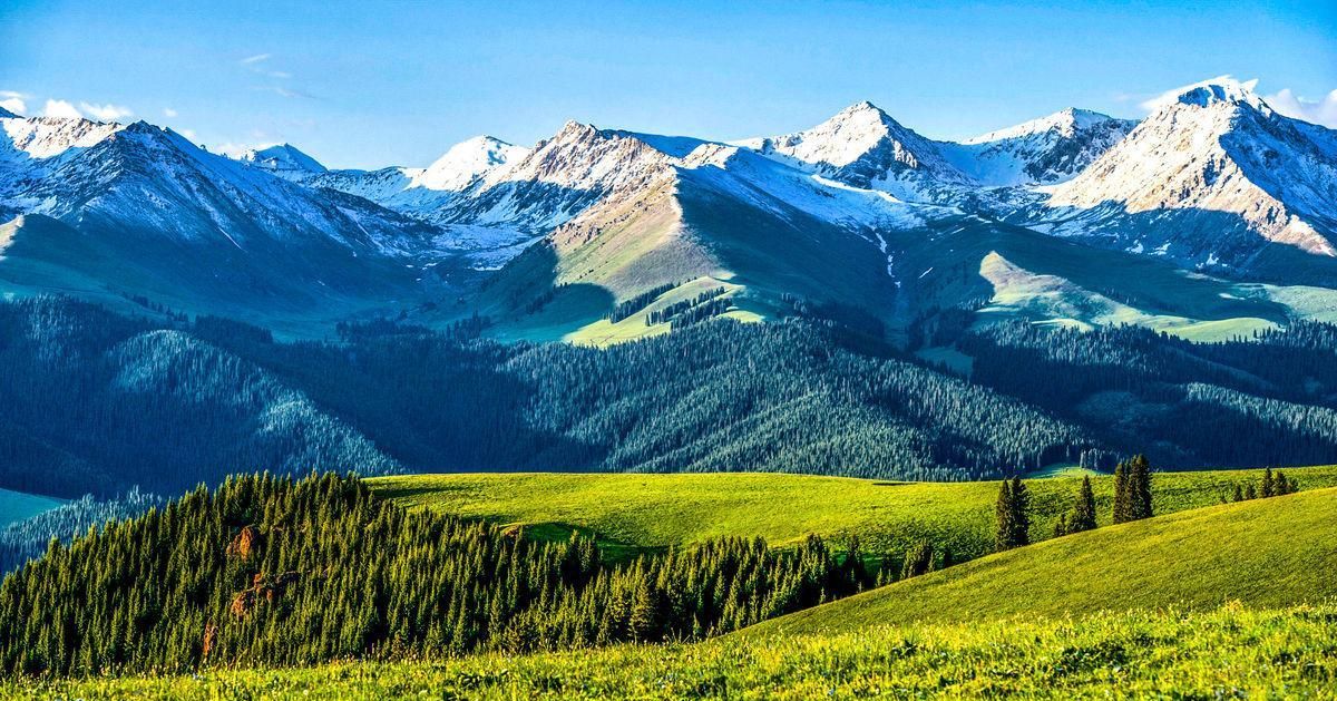 美丽的天山人间的伊甸园