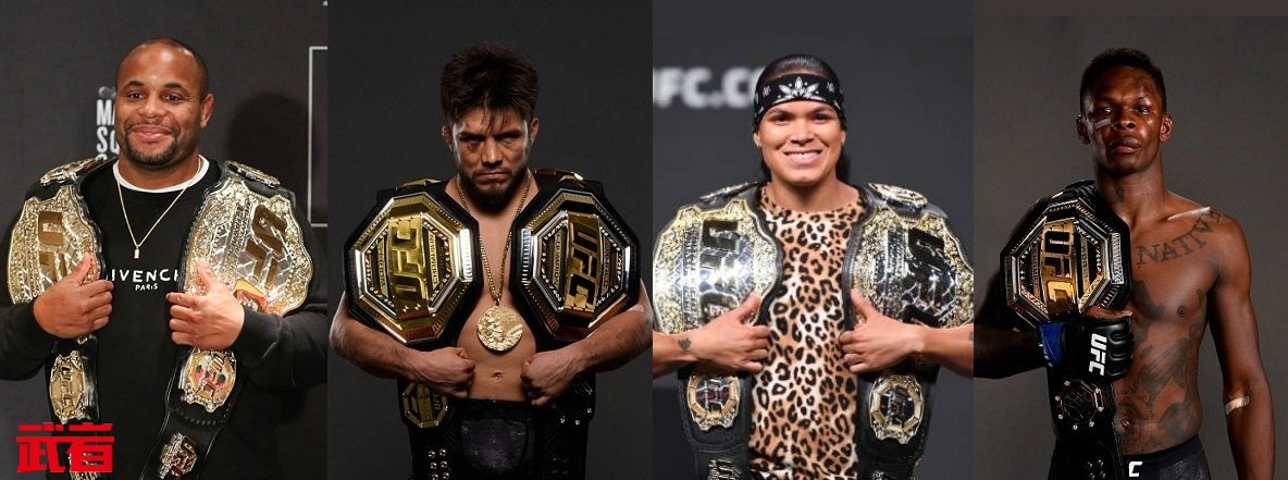 cejudo),阿曼达·努涅斯(amanda nunes)和伊斯利·阿迪萨亚(israel