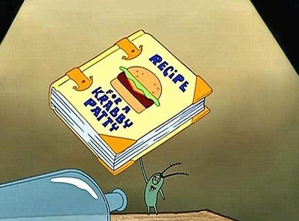 海绵宝宝:痞老板终于拿到蟹黄堡秘方,看到内容,蟹老板脸色大变