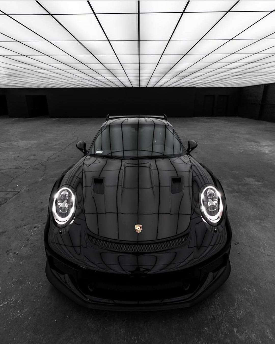 黑色永远看不腻!保时捷911 gt3 rs!