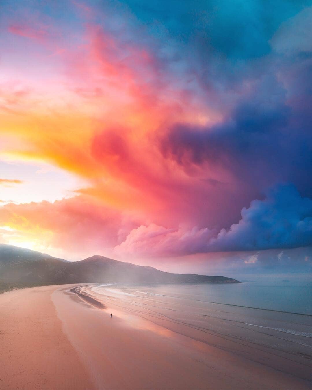 摄影欣赏天堂里梦幻般的天空美到窒息的七彩云霞