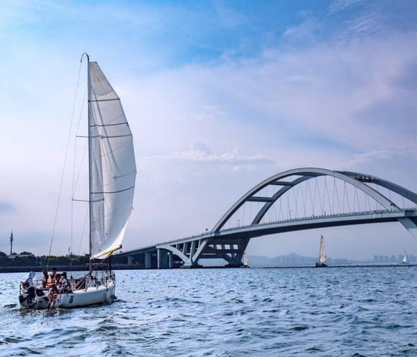 刺激好玩,五缘湾帆船