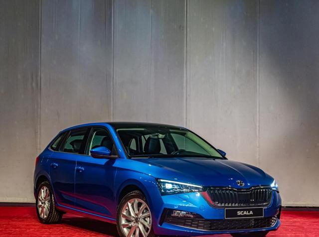 斯柯达新款掀背车scala,名字很有意义,外观也很新颖