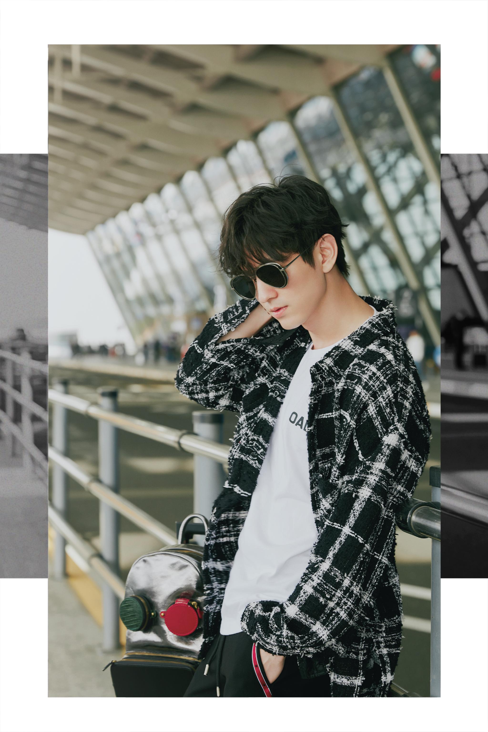 人气演员文苡帆最新机场写真曝光,即将解锁葡萄牙之旅