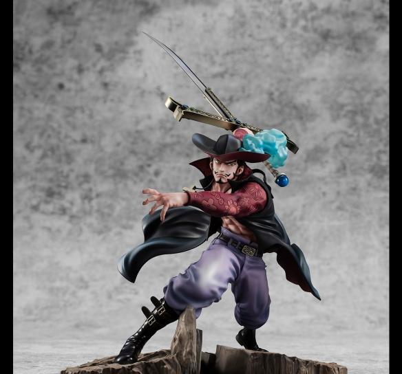 海贼王鹰眼米霍克手办推出身姿动作飞扬飘逸