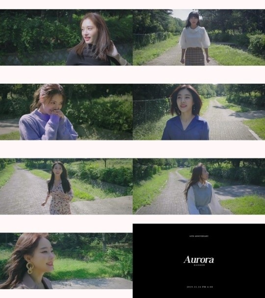 RAINBOW纪念10周年的特别单曲主题曲《Aurora》MV预告映像公开