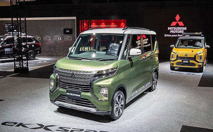 三菱在本次东京改装车展上发布ek space车系
