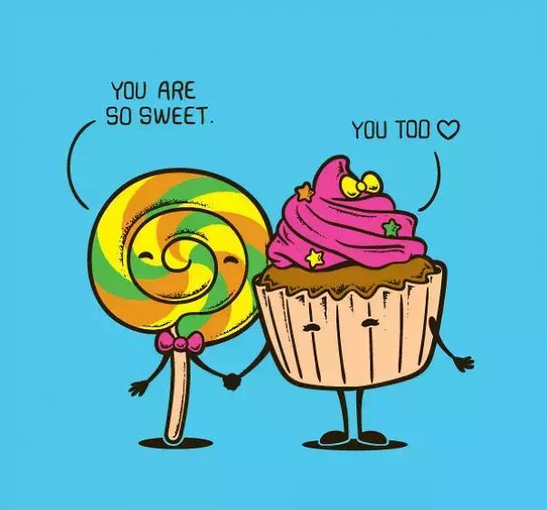 食物是如何卖萌的?脑洞图