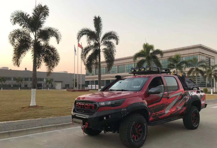 拓陆者顶火改装国内首款战途皮卡改装案例