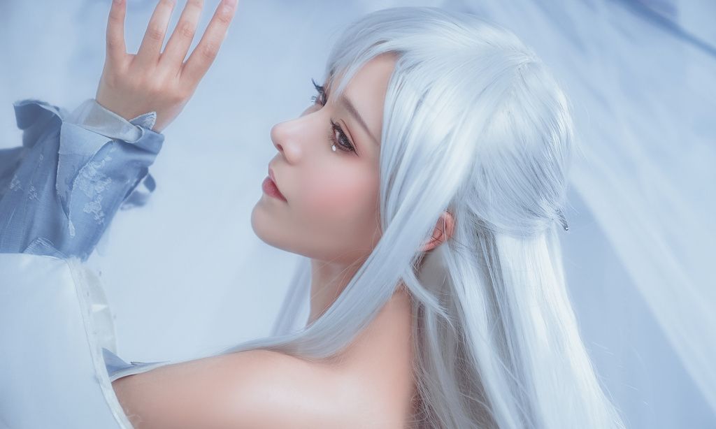 网易天谕小玉虚cos这么美丽动人表里如一的少女