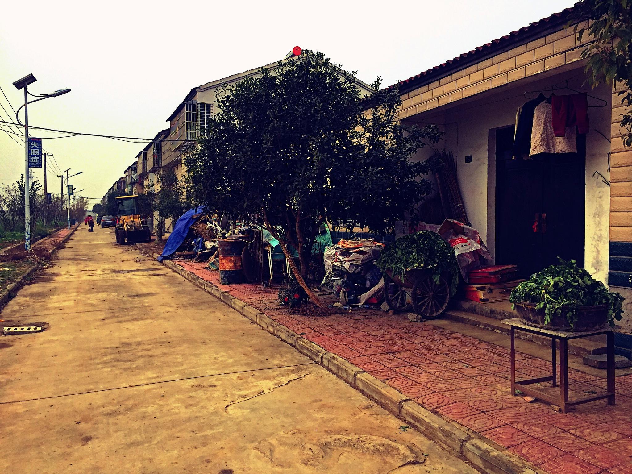 南水北调移民村-襄阳黄集清凉寺村映像:道路与场所