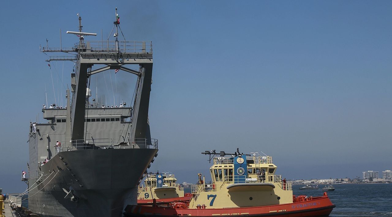 美国海军最后一型坦克登陆舰——"新港"级坦克登陆舰