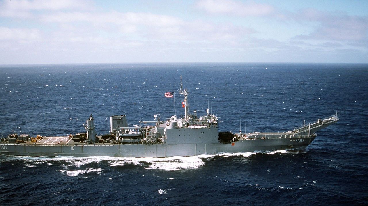 美国海军最后一型坦克登陆舰——"新港"级坦克登陆舰