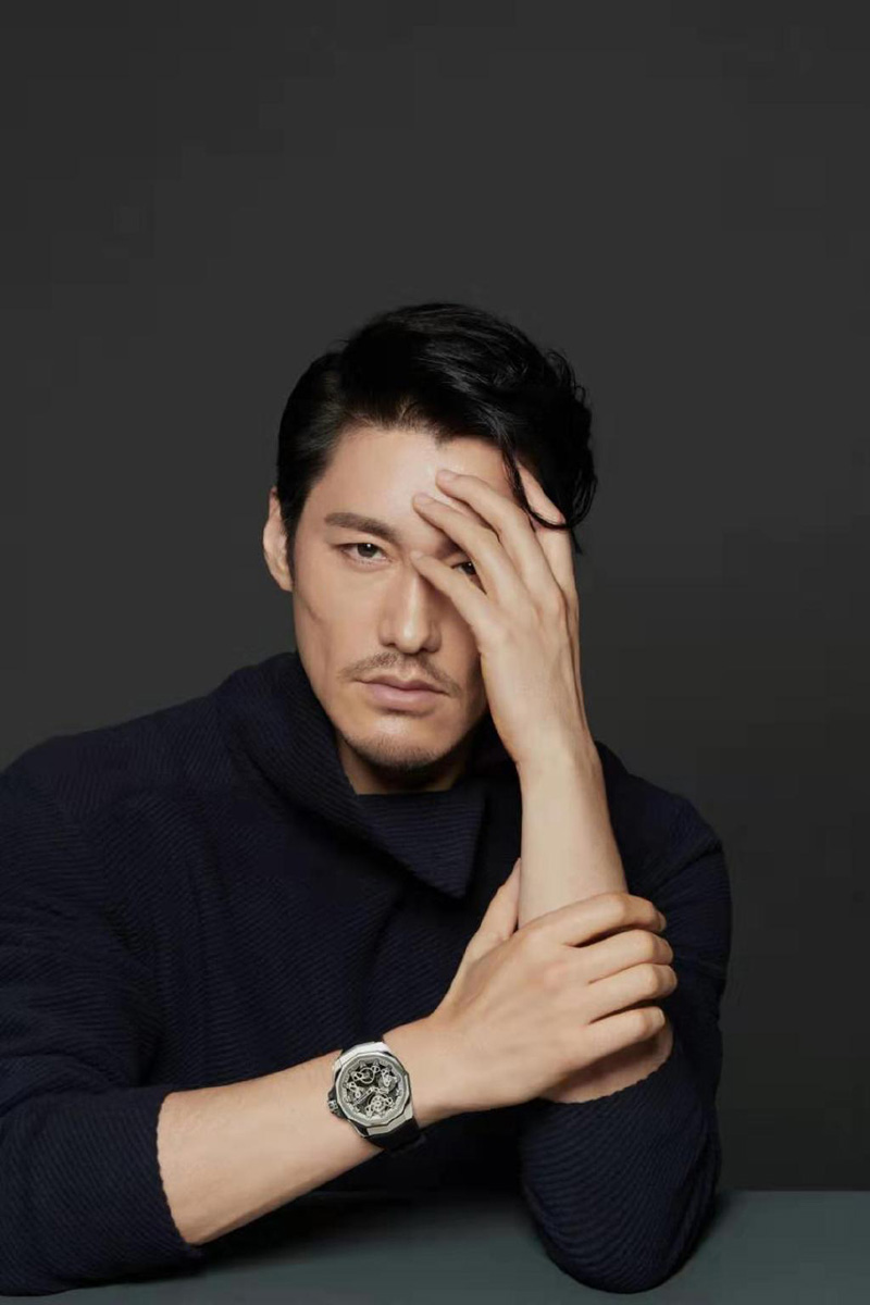 胡兵成熟魅力时尚写真大片 大叔的魅力