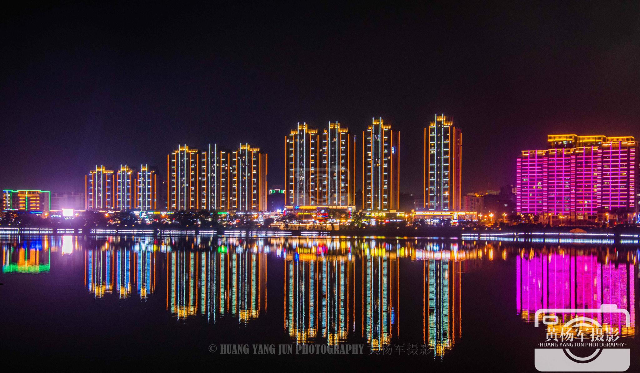 江西于都静谧的夜色,熟悉的城市美丽的夜晚_高清图集_新浪网