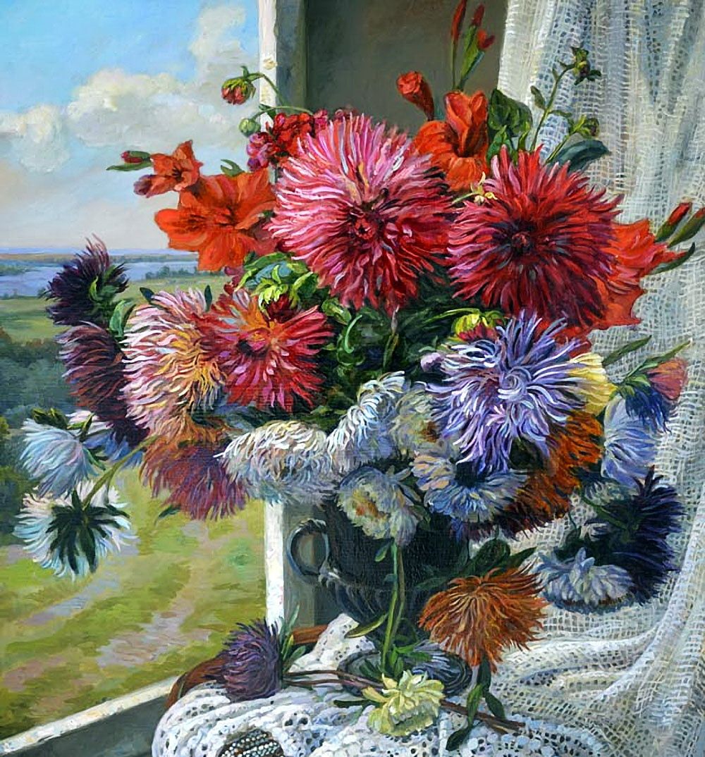 一股浓烈的俄罗斯画风扑面而来:艺术家爱德华潘诺夫的精美作品选