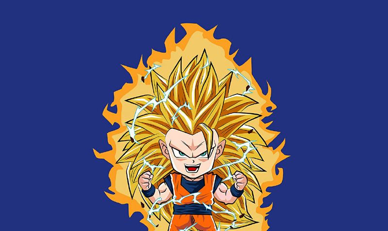 龙珠:八位可爱大头版的赛亚人,还是超级赛亚人桃红悟空最帅气!