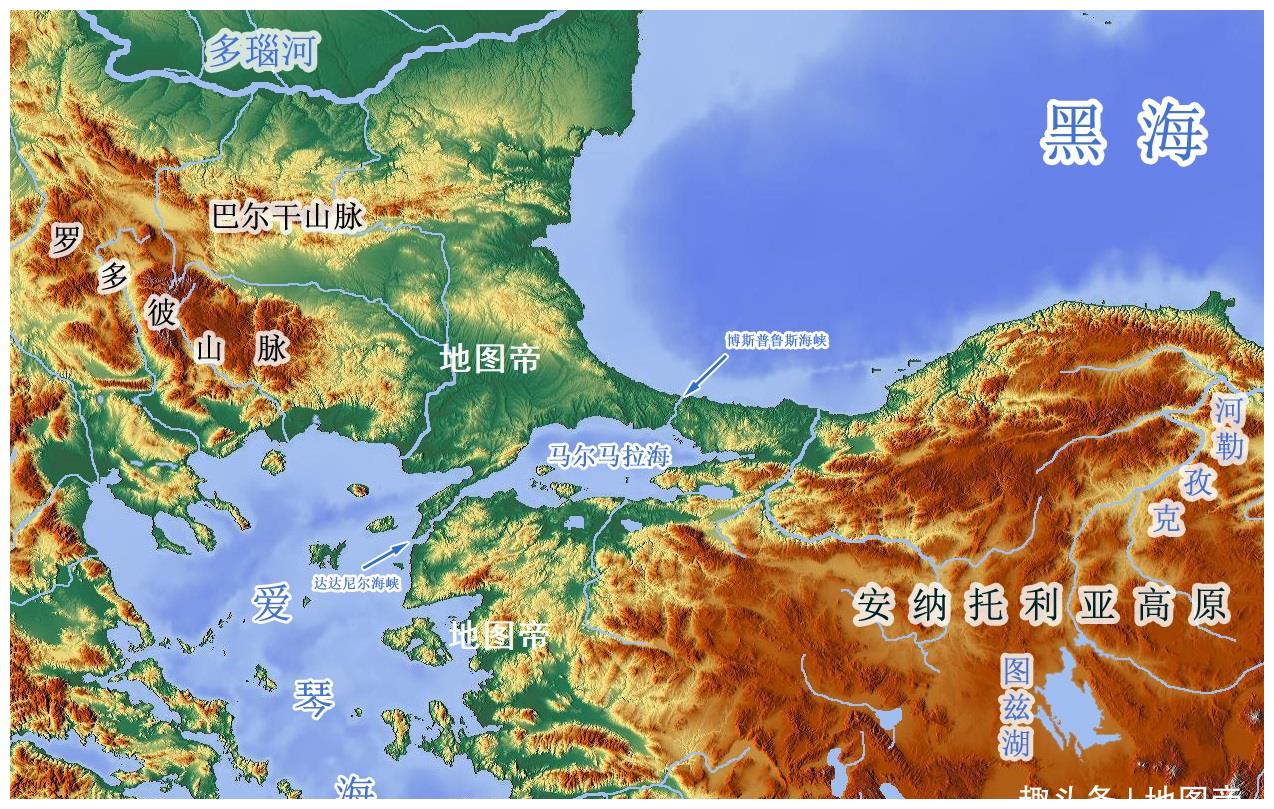 36万平方公里,其中有97%位于在地理上属于亚洲的小亚细亚半岛上,只有