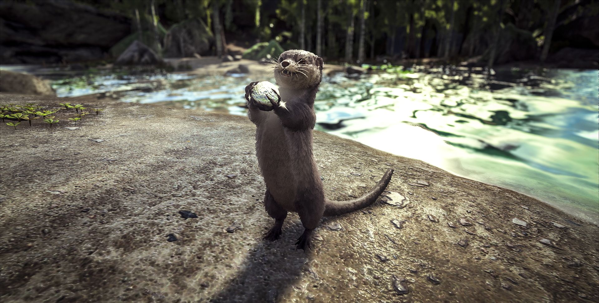 《方舟:生存进化》水獭萌照欣赏 萌你一脸血
