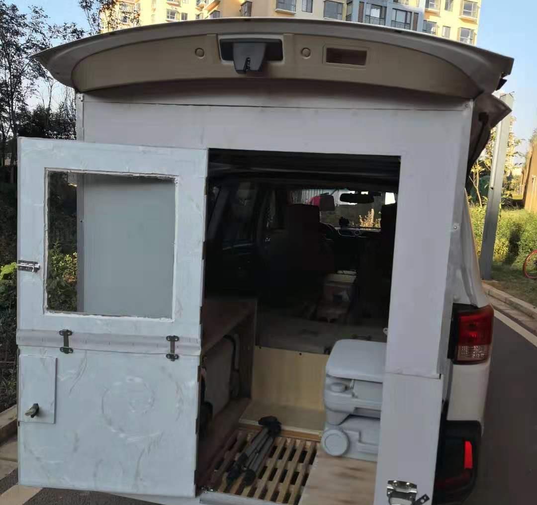 第二集小面包车改房车的拓展箱制作