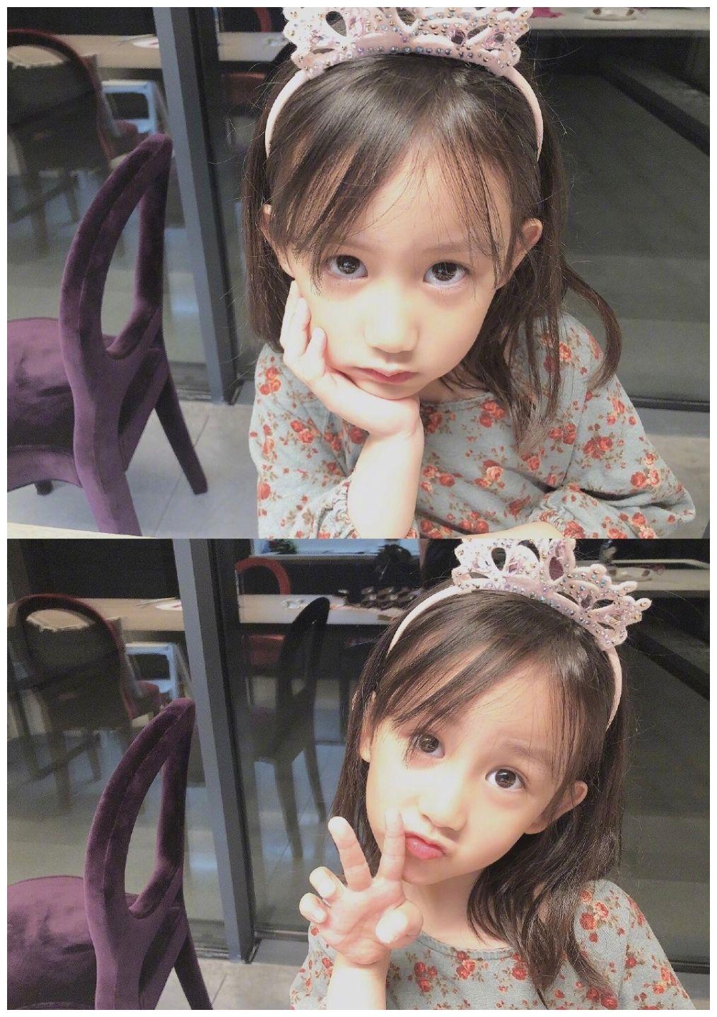 黄磊小女儿凹造型摆拍,多妹气质越来越接近多多,品味赶超成年人