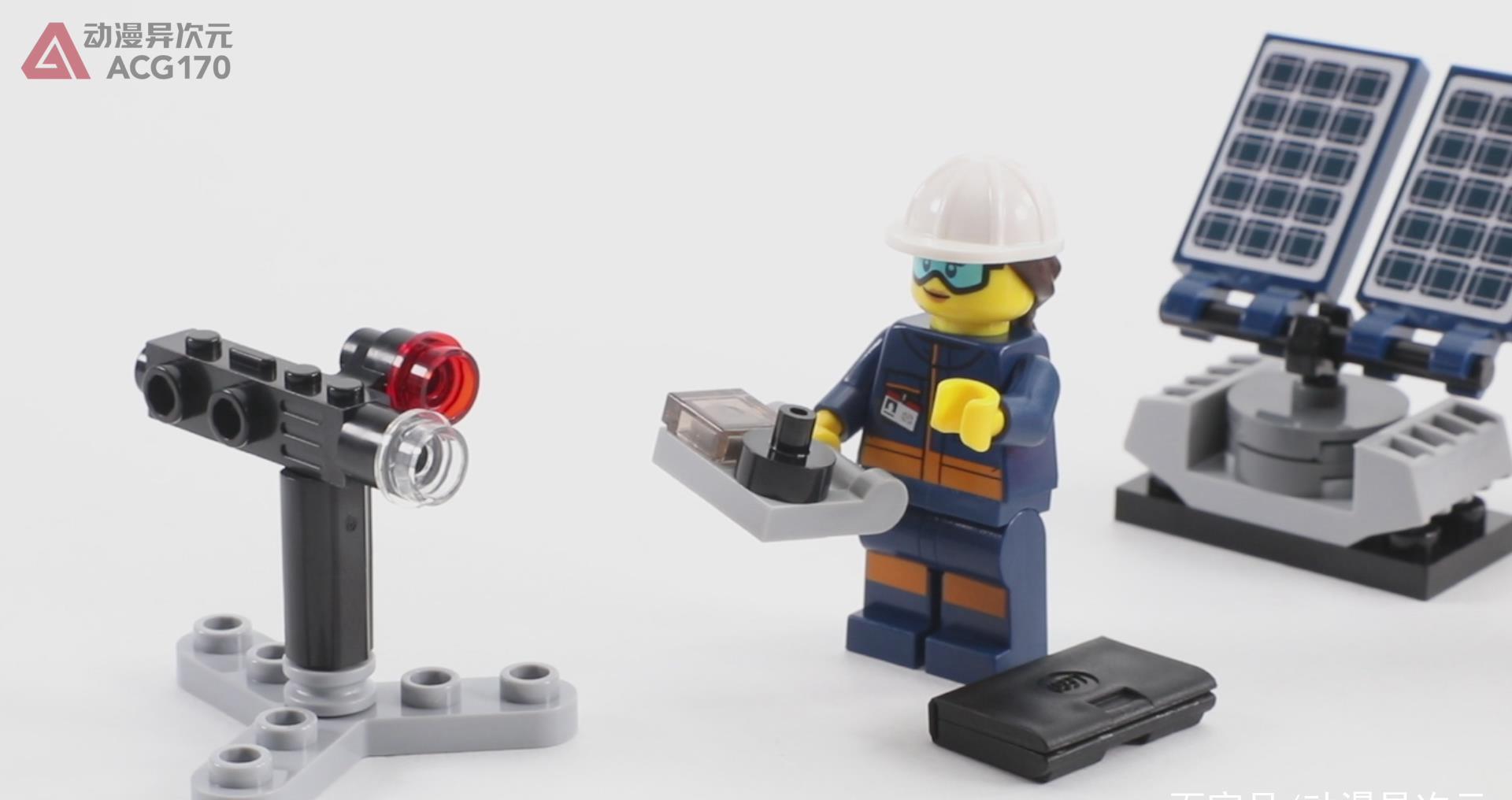 乐高积木 城市太空 60225 火星科学探测图文评测